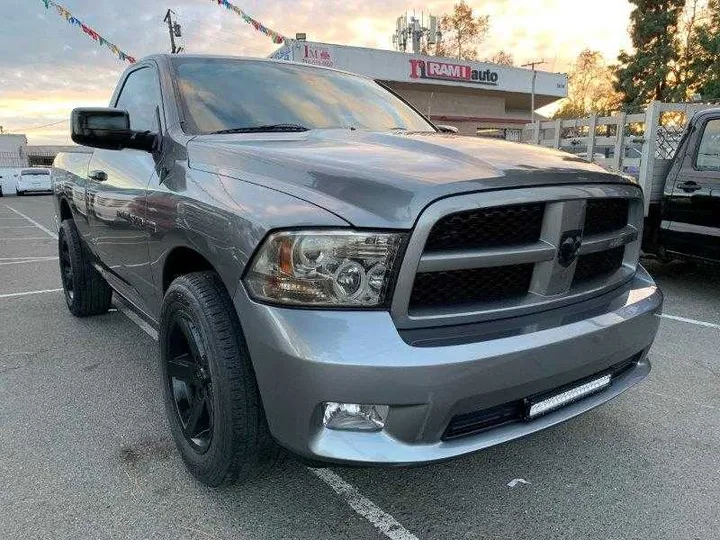 GRAY, 2012 RAM 1500 REGULAR CAB Image 3