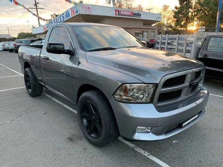 GRAY, 2012 RAM 1500 REGULAR CAB Image 4