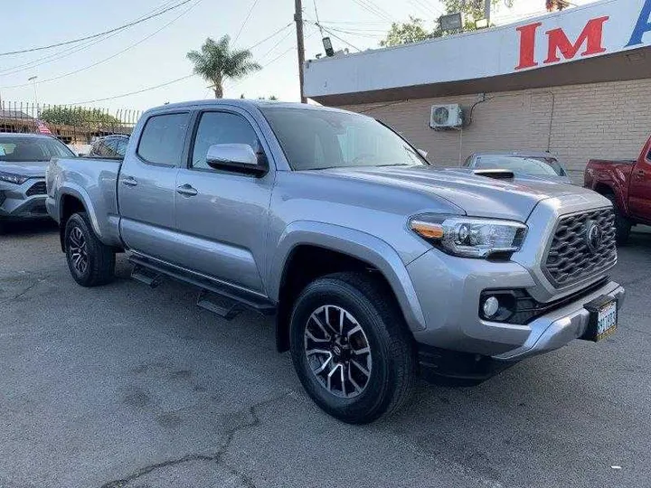 SILVER, 2021 TOYOTA TACOMA DOUBLE CAB Image 7