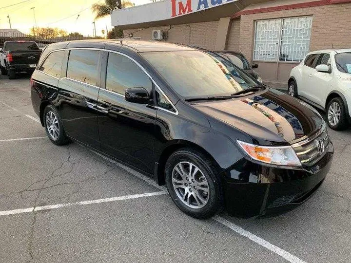 BLACK, 2012 HONDA ODYSSEY Image 4