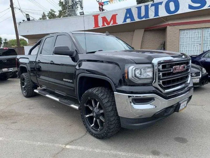 BLACK, 2016 GMC SIERRA 1500 DOUBLE CAB Image 2