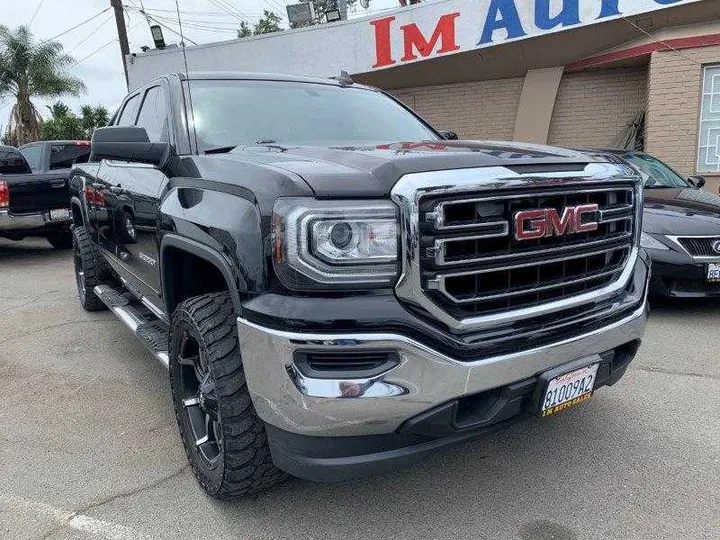 BLACK, 2016 GMC SIERRA 1500 DOUBLE CAB Image 3