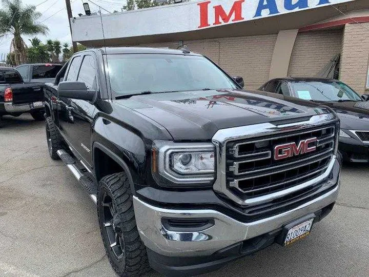 BLACK, 2016 GMC SIERRA 1500 DOUBLE CAB Image 4