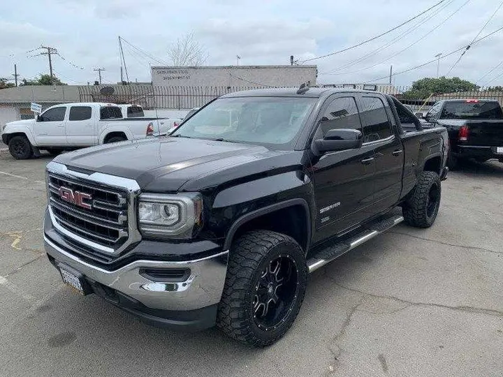 BLACK, 2016 GMC SIERRA 1500 DOUBLE CAB Image 10