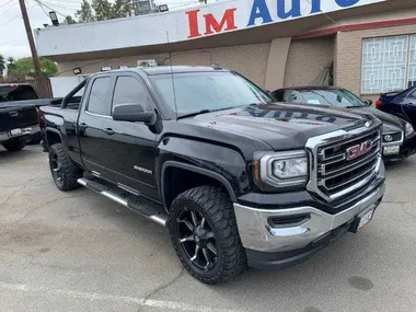 BLACK, 2016 GMC SIERRA 1500 DOUBLE CAB Image 