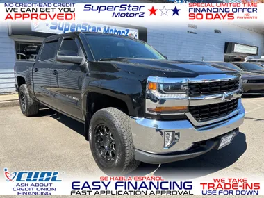 BLACK, 2016 CHEVROLET SILVERADO 1500 CREW CAB Image 22