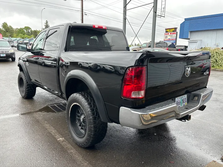 BLACK, 2013 RAM 1500 CREW CAB Image 5