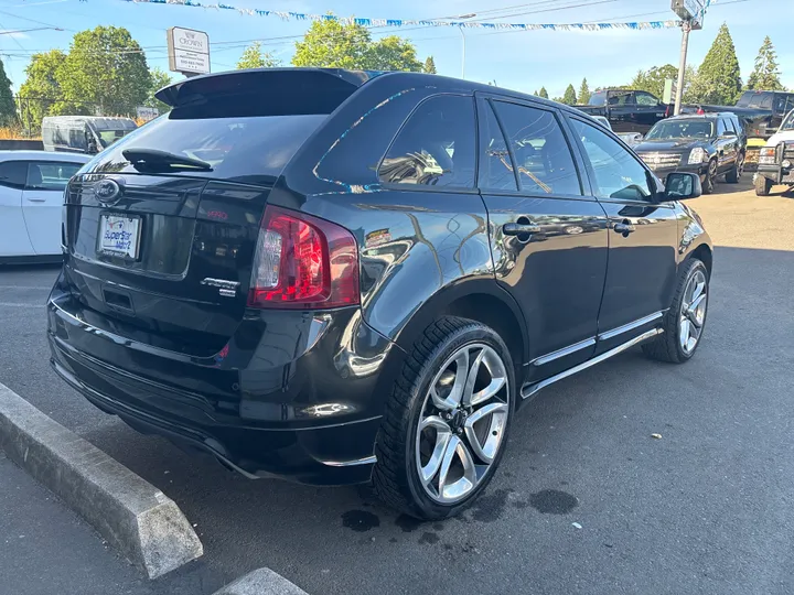 BLACK, 2011 FORD EDGE Image 7