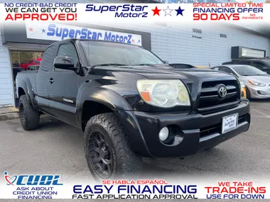 BLACK, 2006 TOYOTA TACOMA ACCESS CAB Image 13