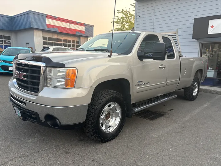 BEIGE, 2007 GMC SIERRA 2500 HD EXTENDED CAB Image 3