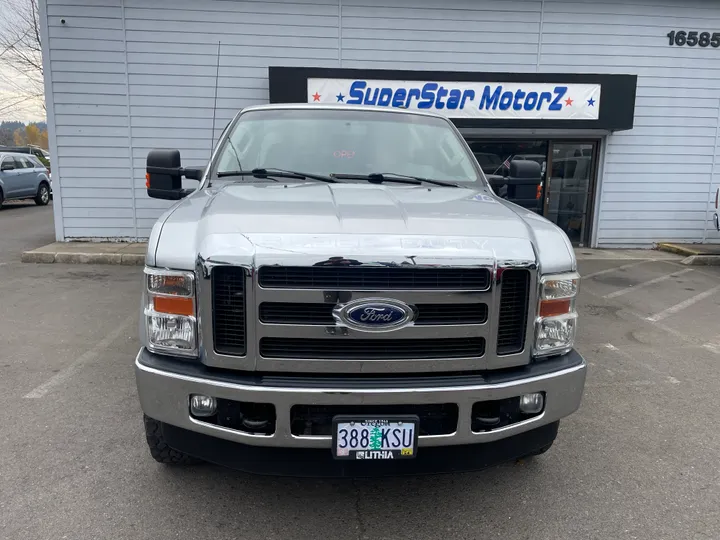 SILVER, 2010 FORD F350 SUPER DUTY SUPER CAB Image 2