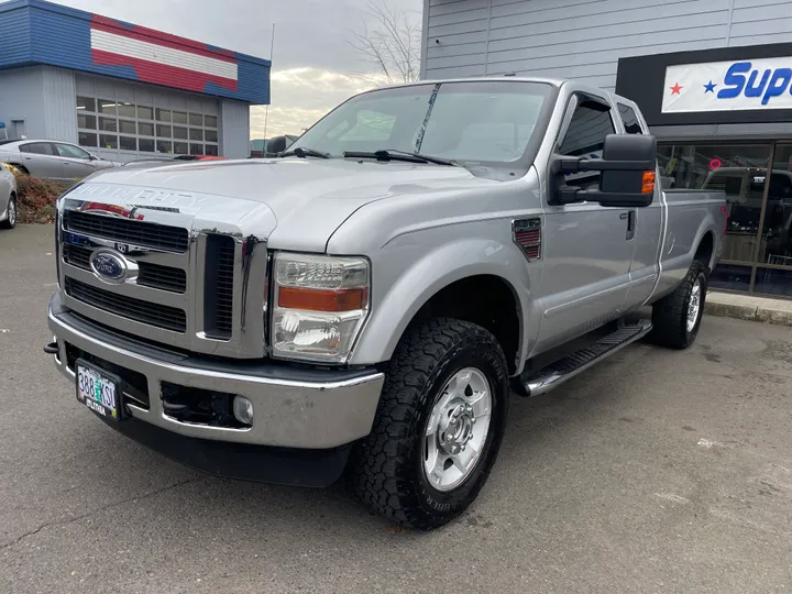 SILVER, 2010 FORD F350 SUPER DUTY SUPER CAB Image 3