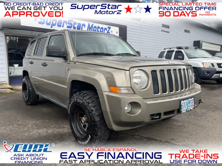 BEIGE, 2008 JEEP PATRIOT Image 1