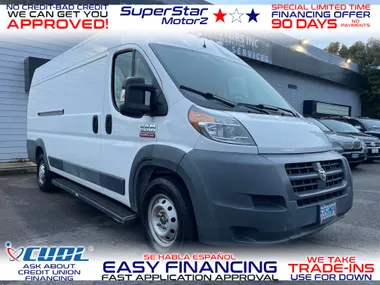 WHITE, 2016 RAM PROMASTER CARGO VAN Image 