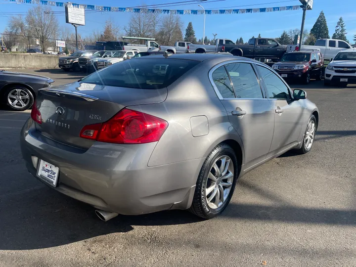 GRAY, 2008 INFINITI G Image 7