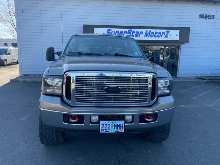 BEIGE, 2006 FORD F250 SUPER DUTY CREW CAB Image 2