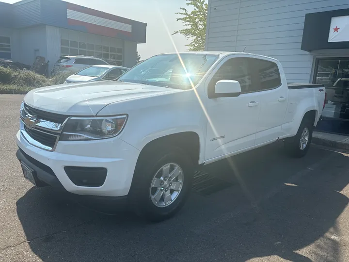 WHITE, 2020 CHEVROLET COLORADO CREW CAB Image 3