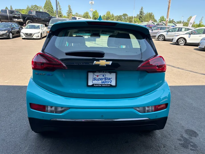 TEAL, 2021 CHEVROLET BOLT EV Image 6