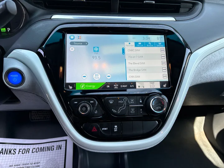 TEAL, 2021 CHEVROLET BOLT EV Image 21