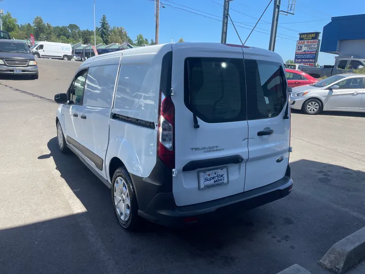 WHITE, 2018 FORD TRANSIT CONNECT CARGO Image 5