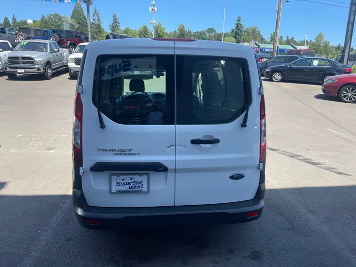 WHITE, 2018 FORD TRANSIT CONNECT CARGO Image 6