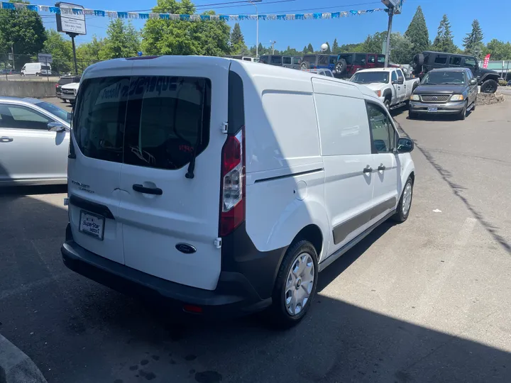WHITE, 2018 FORD TRANSIT CONNECT CARGO Image 7