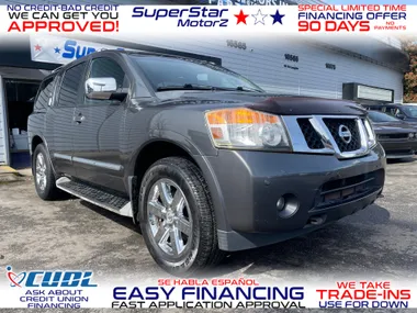 SILVER, 2011 NISSAN ARMADA Image 7