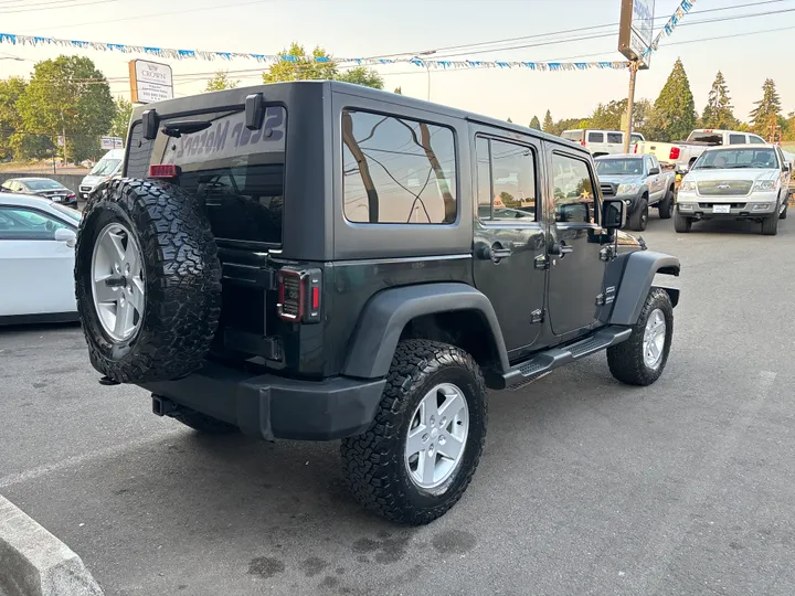 BLACK, 2012 JEEP WRANGLER Image 7