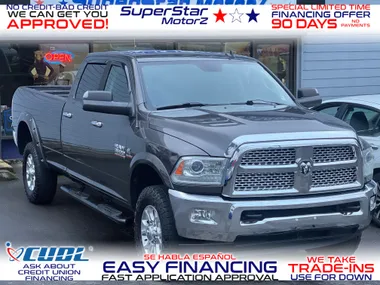 GRAY, 2014 RAM 3500 CREW CAB Image 2