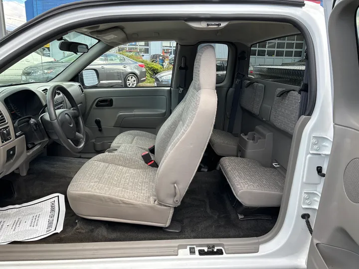 WHITE, 2008 CHEVROLET COLORADO EXTENDED CAB Image 13