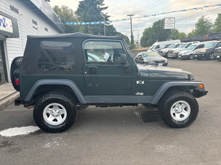 GREEN, 2005 JEEP WRANGLER Image 5