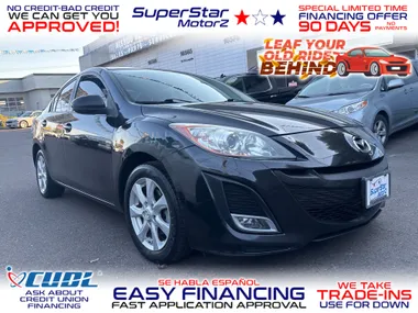 BLACK, 2010 MAZDA MAZDA3 Image 