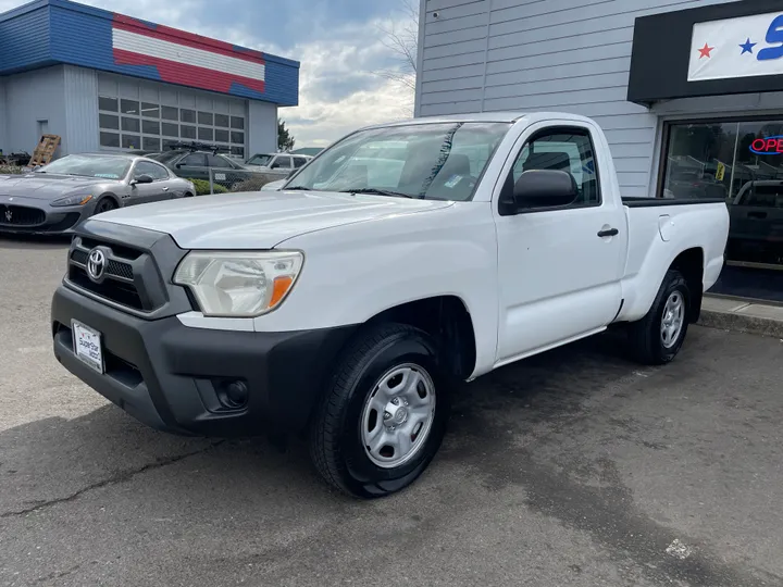 WHITE, 2014 TOYOTA TACOMA REGULAR CAB Image 3