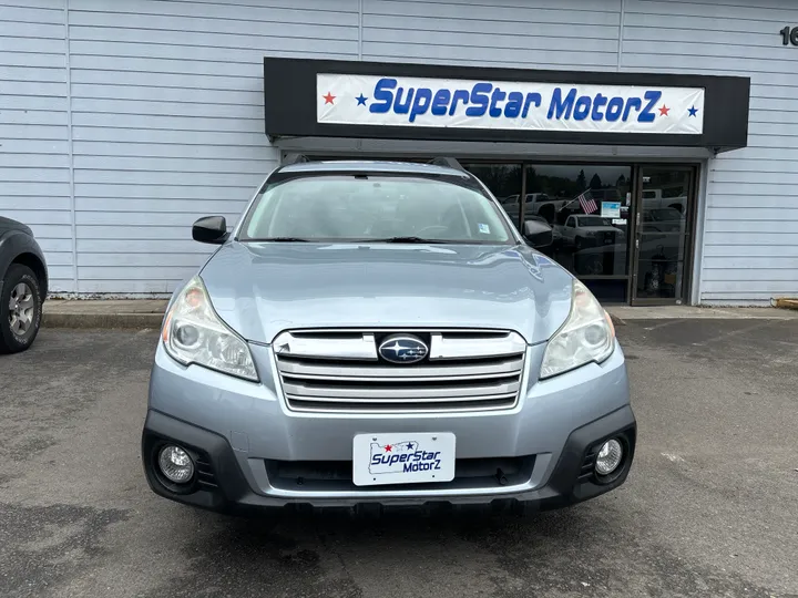 BLUE, 2014 SUBARU OUTBACK Image 2