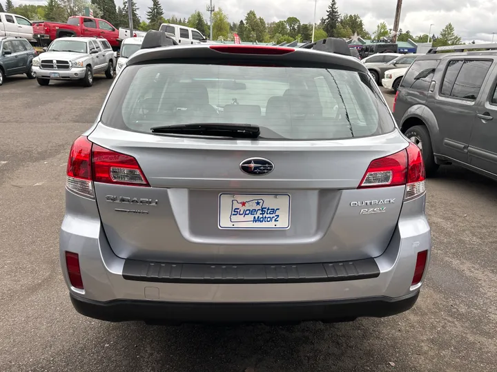 BLUE, 2014 SUBARU OUTBACK Image 6