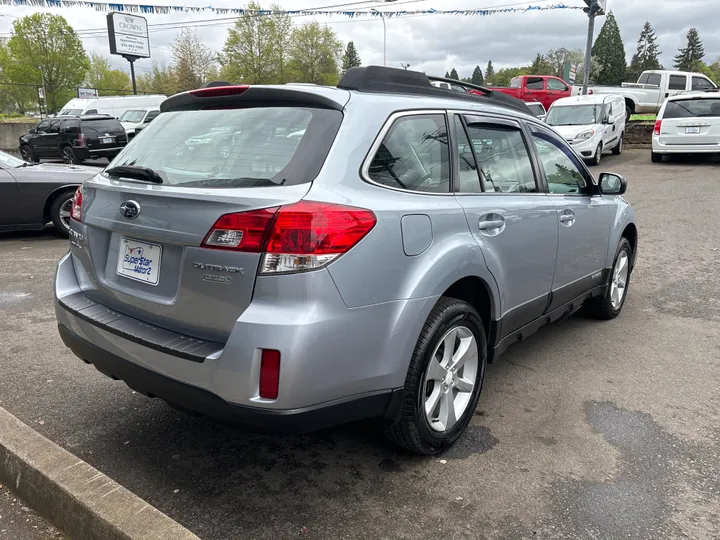 BLUE, 2014 SUBARU OUTBACK Image 7