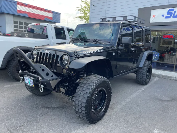 BLACK, 2011 JEEP WRANGLER Image 3