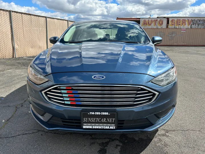 BLUE, 2018 FORD FUSION Image 12