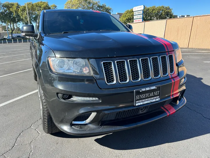 BLACK, 2012 JEEP GRAND CHEROKEE Image 2