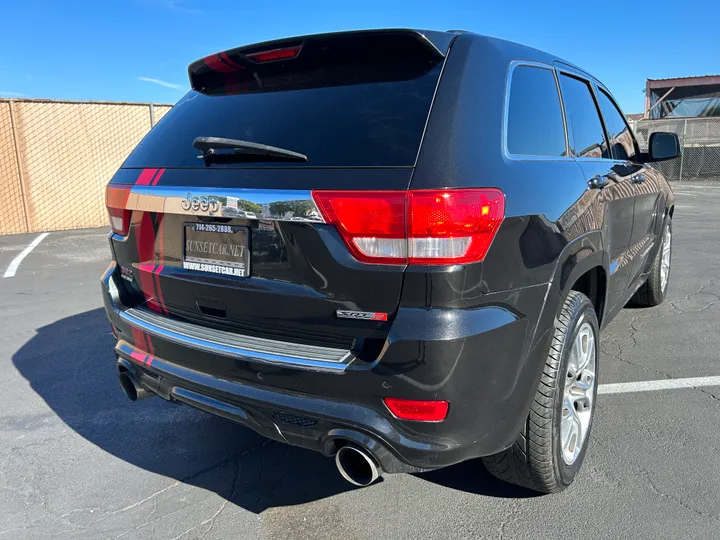 BLACK, 2012 JEEP GRAND CHEROKEE Image 5