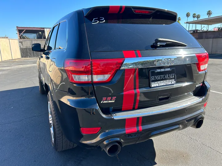 BLACK, 2012 JEEP GRAND CHEROKEE Image 7