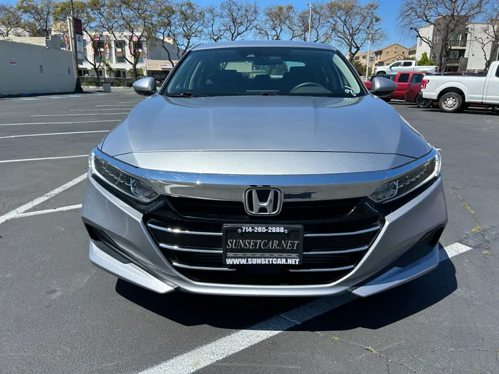 SILVER, 2021 HONDA ACCORD Image 12