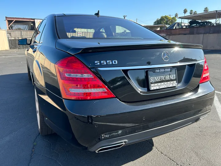 BLACK, 2013 MERCEDES-BENZ S-CLASS Image 7