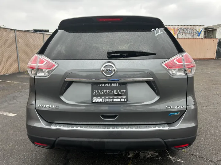 GRAY, 2014 NISSAN ROGUE Image 6