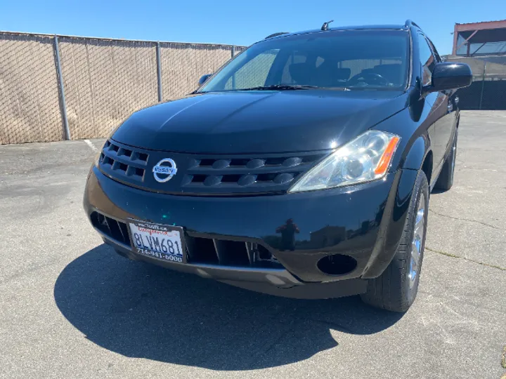 BLACK, 2003 NISSAN MURANO Image 11