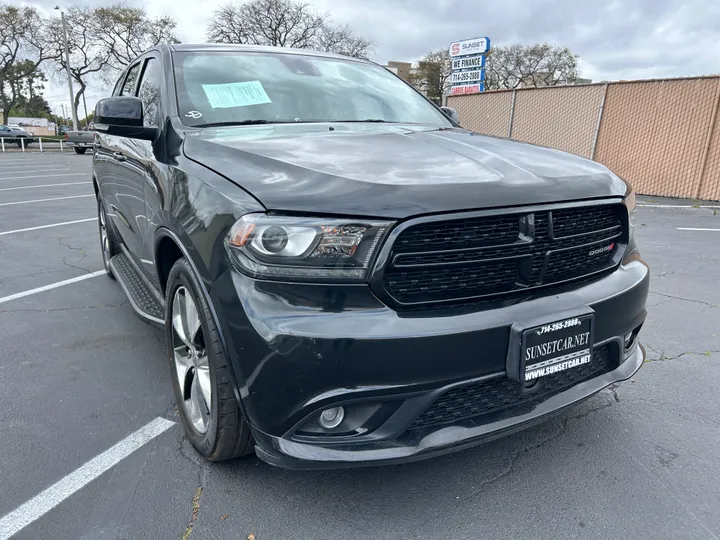 BLACK, 2014 DODGE DURANGO Image 2