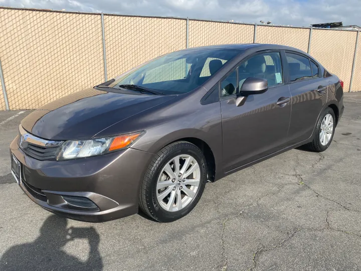 GRAY, 2012 HONDA CIVIC Image 10