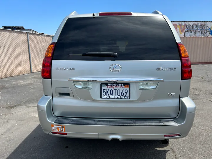 SILVER, 2004 LEXUS GX Image 6