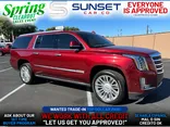 BURGUNDY, 2017 CADILLAC ESCALADE ESV Thumnail Image 1