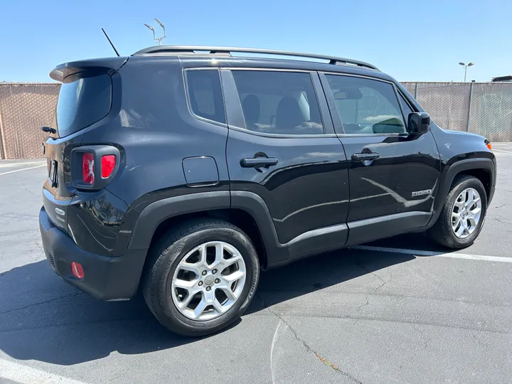 BLACK, 2017 JEEP RENEGADE Image 4